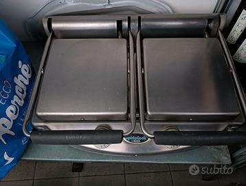 Piastra in vetroceramica doppia