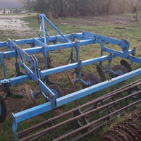 Coltivatore aratro stoppiatore Lemken 3 metri