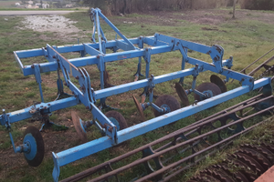 Coltivatore aratro stoppiatore Lemken 3 metri