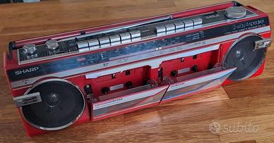 Stereo vintage SHARP Registratore doppia cassetta