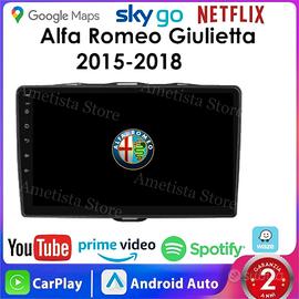 Autoradio 10” Android 14 8+256GB per Alfa Giuliett