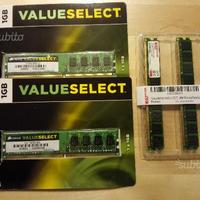 4GB (4x1GB) memoria RAM DIMM DDRII 533Mhz PC2-4200