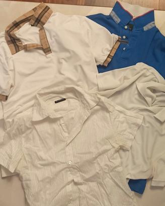 Lotto 4 Capi Uomo: 2 Polo + 2 Camicie