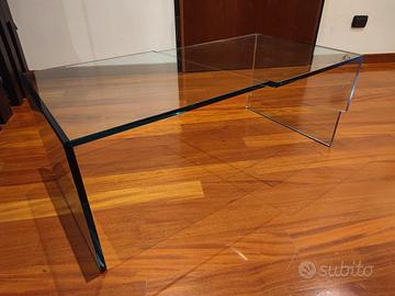 Tavolino in vetro STRAPPO di Tonelli Design