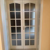 Porte in legno massello douglas laccate bianco