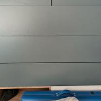 Cassettone + 2 comodini sospesi