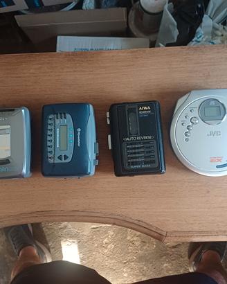 walkman vintage, Sony, aiwa , JVC, Roadstar