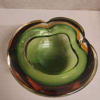 Centrotavola, vaso in vetro di Murano anni '60