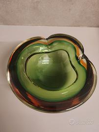 Centrotavola, vaso in vetro di Murano anni '60