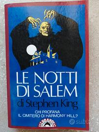 📌"LE NOTTI DI SALEM" STEPHEN KING BOMPIANI 1987