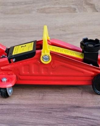 Sollevatore Idraulico A Carrello Meccanico 2 tonn
