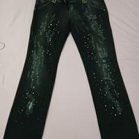 Jeans nero donna Met