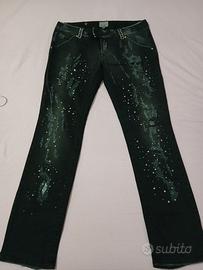 Jeans nero donna Met