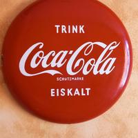 insegna Coca Cola smaltata