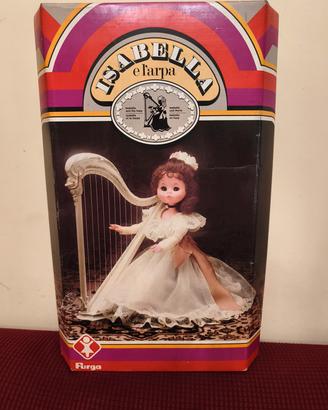 Bambola Furga "Isabella e l'arpa" - Anni '70