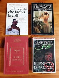 LIBRI DI UMBERTO ECO-VILLEFRANCHE-GIACOBINI
