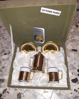 Tazzine Caffè ottone