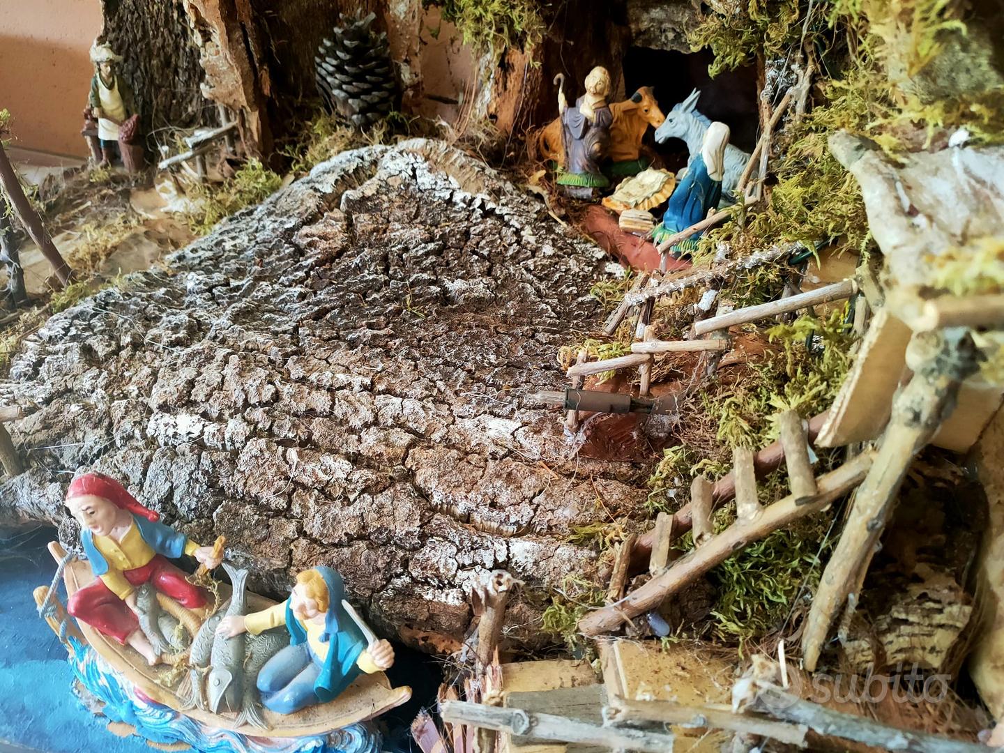 Presepe Artigianale Napoletano - Collezionismo In vendita a Roma