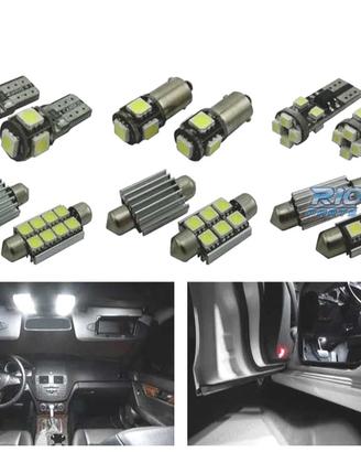 KIT 15 LAMPADE LED INTERNE MERCEDES CLASSE C C204 