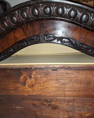 Armadio antico napoletano in legno massello