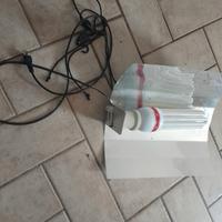 Lampada per piante + ventilatore 