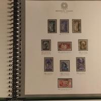 Collezione francobolli Repubblica italiana  45/54