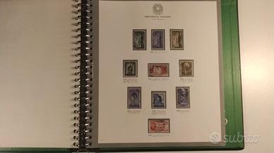Collezione francobolli Repubblica italiana  45/54