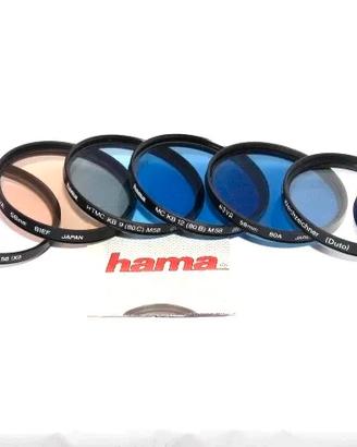 HOYA HAMA 8 FILTRI 58mm per Fotografia Colori B/N