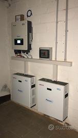 Fotovoltaico 15kw impianto 8kw off grid batterie