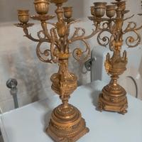 copia candelabri fine 800 in ottone 