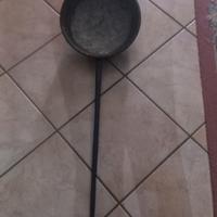 vecchio braciere da letto 