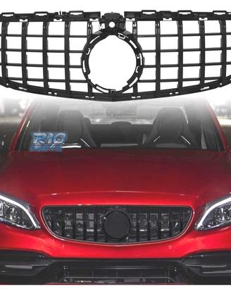 GRIGLIA MERCEDES W205 15-17 AMG GT NERO LUCIDO CON