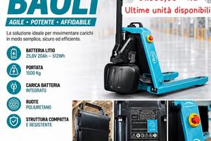 PROMOZIONE TRANSPALLET ELETTRICO