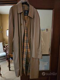 Impermeabile Burberry da uomo beige taglia L