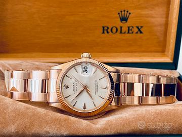Rolex Oyster Perpetual Date 31 Full Rose Gold