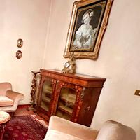 Maestoso quadro con cornice legno dorato