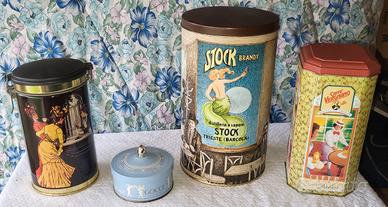 lotto do lattine vintage iconiche