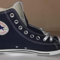 Converse Slim All Star Alte Blu Navy Nuove 42 8.5