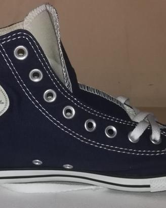 Converse Slim All Star Alte Blu Navy Nuove 42 8.5