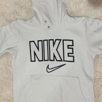 Felpa Nike Bianca con Cappuccio