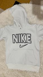 Felpa Nike Bianca con Cappuccio