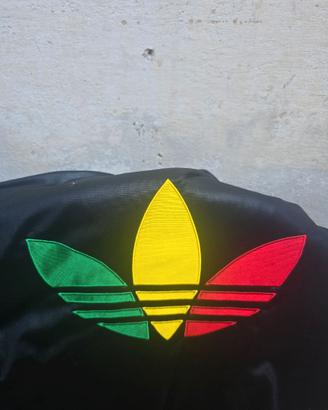 Adidas chile 62 rasta track jacket nero M vintage