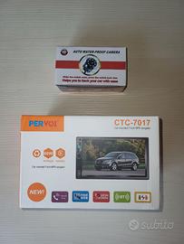 Navigatore auto 7 pollici con telecamera