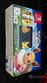 nintendo switch lets go eevee pikachu 