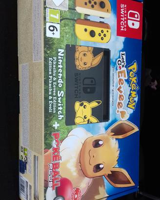 nintendo switch lets go eevee pikachu 
