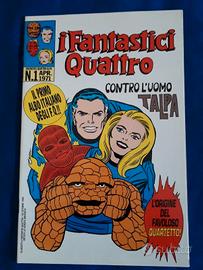 I Fantastici 4 Corno 1 (ristampa) con poster