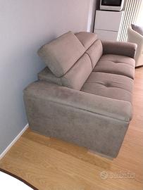 Divano letto a tre posti