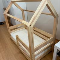 Letto Montessori bambini a casetta