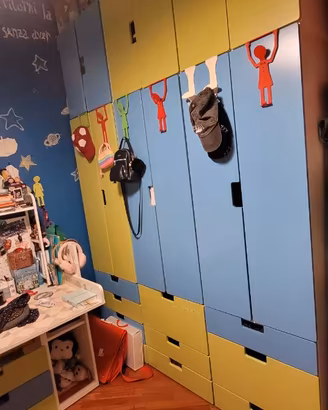Armadio Guardaroba Componibile IKEA SMÅSTAD / PLAT