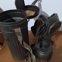 tubo e maschera antigas tedesco ww2
